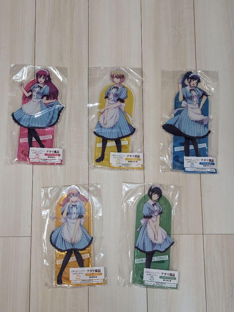 M 女神のカフェテラス　アクリルスタンドBIG 5種 Amazon.co.jp: 女神のカフェテラス アクリルスタンドビッグ5種