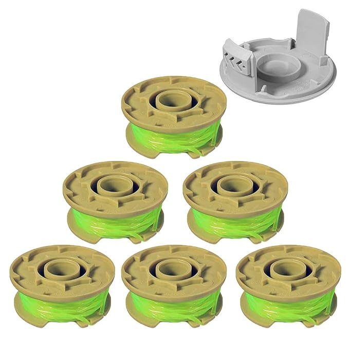 LIYYOO String Trimmer Replacement Spool Line Compatible for Ryobi One