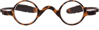 Agstum TR90 Small round eyeglasses retro Reading Glasses Readers 32-30-135