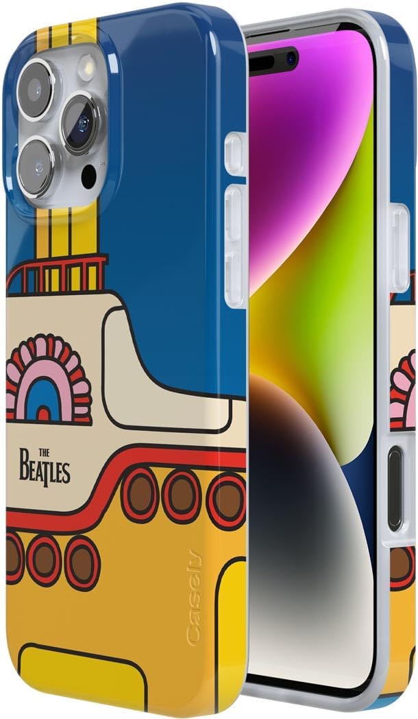 Casely iPhone 16 Pro Case | Yellow Submarine | Beatles | Compatible with MagSafe | Classic Ultra Slim Design