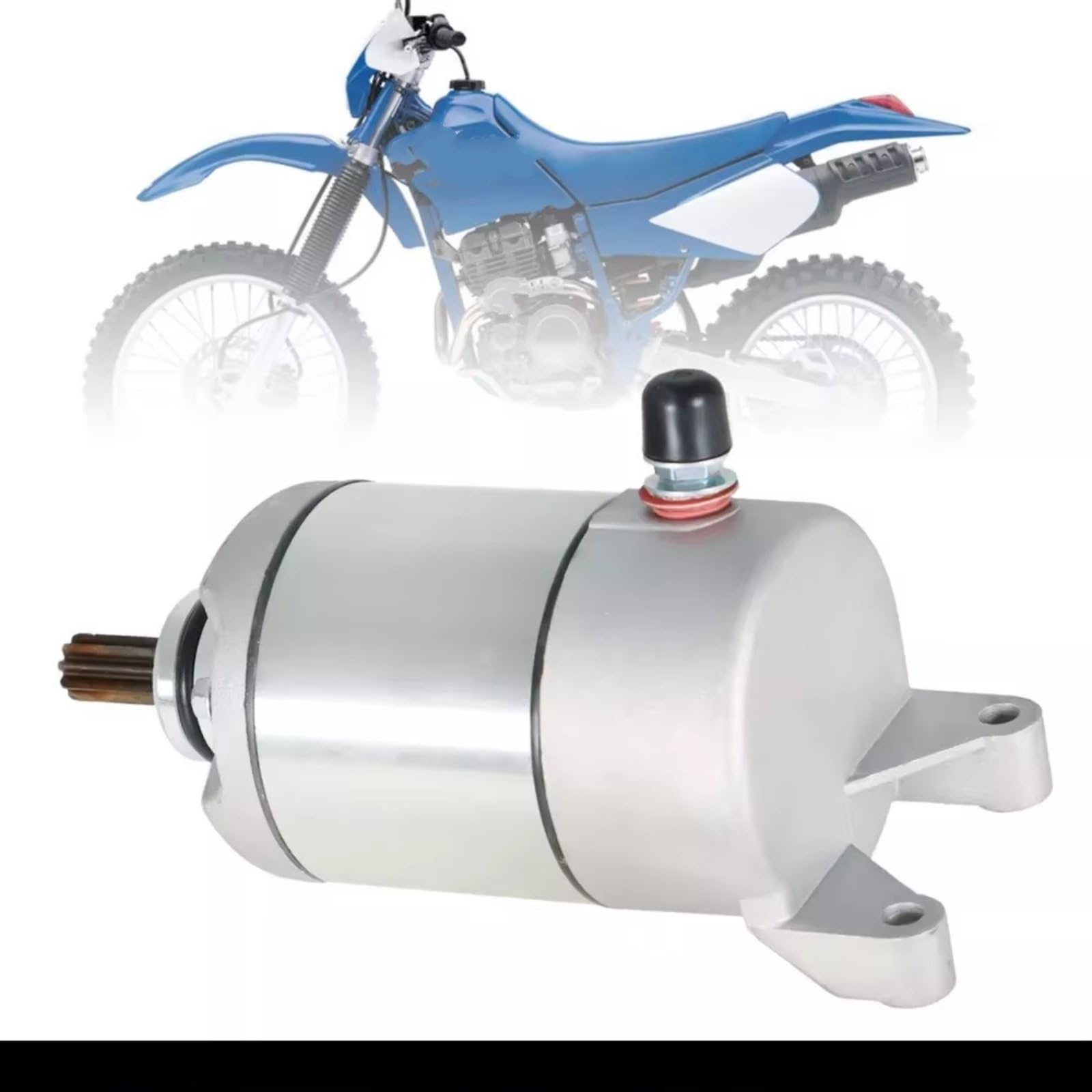 Motor de Arranque eléctrico para Motocicleta TTR250 1999-2004, número de Pieza OEM 4GY-81800-02-00, 4GY-81890-00-00. Reemplazo del Motor de Arranque de la Motocicleta.