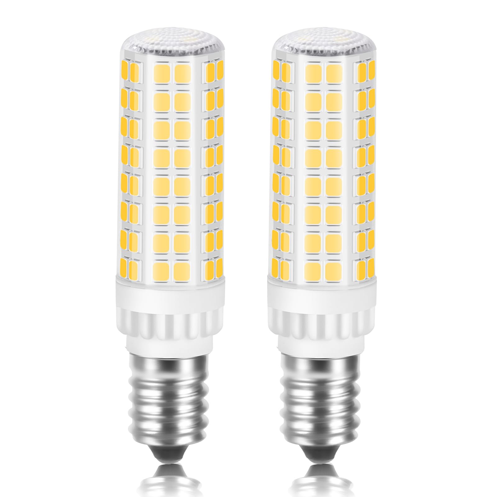 Karyoosi 2er E14 LED Lampe, LED Glühbirne Neutralweiß 7W 4000K Ersetzt 60W Halogen Birne, E14 Led Leuchtmittel 820LM AC220-240V, Nicht Dimmbar, für Dunstabzugshaube Nähmaschine Wohnzimmer