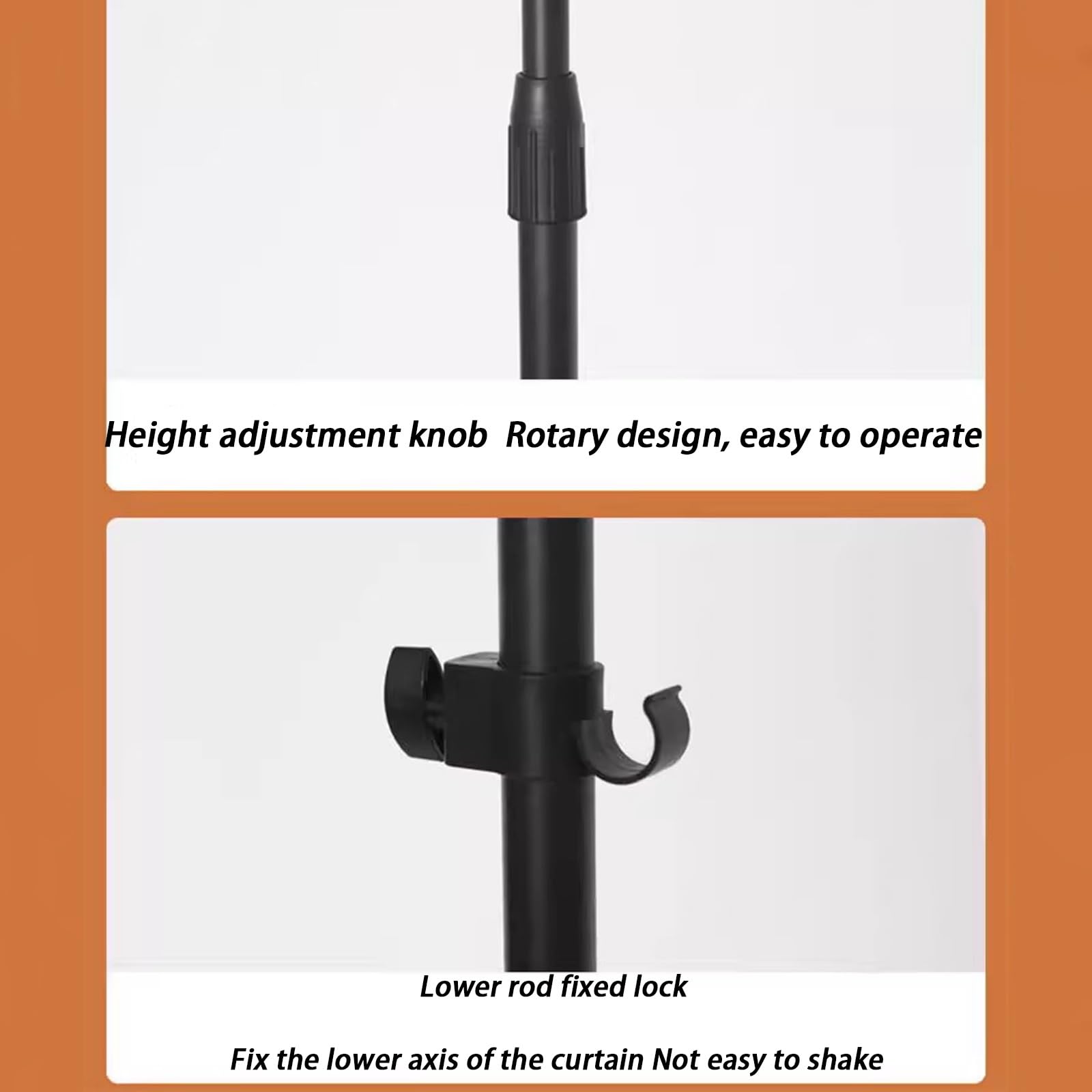 Tripod Screen 60", 72" Schermo Proiettore con Supporto, Treppiede Regolazione Dell'altezza, Telo per Proiettore Portatile per Interni Ed Esterni，per Video Proiettori, 4:3, 16:9(4:3,72")