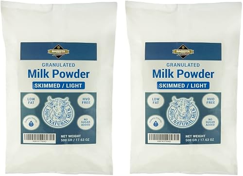 Barista Italiano - Lait en Poudre Écrémé 1Kg (500g x 2) F…