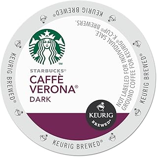 Starbucks Caffe Verona Dark, K-Cup for Keurig Brewers, 24 Count
