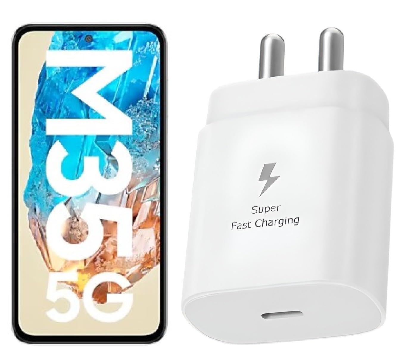 Prifakt 25W Type C Charger Compatible with Samsung Galaxy M35 5g Adapter/Adaptor Support USB C Super Fast 25 watt Power Charging Adapter for A55/F15/A35/M15/S21 fe/S23 Fe/S24/Galaxy Tab Charge, White (B0DBJCG781) Amazon Price History, Amazon Price Tracker