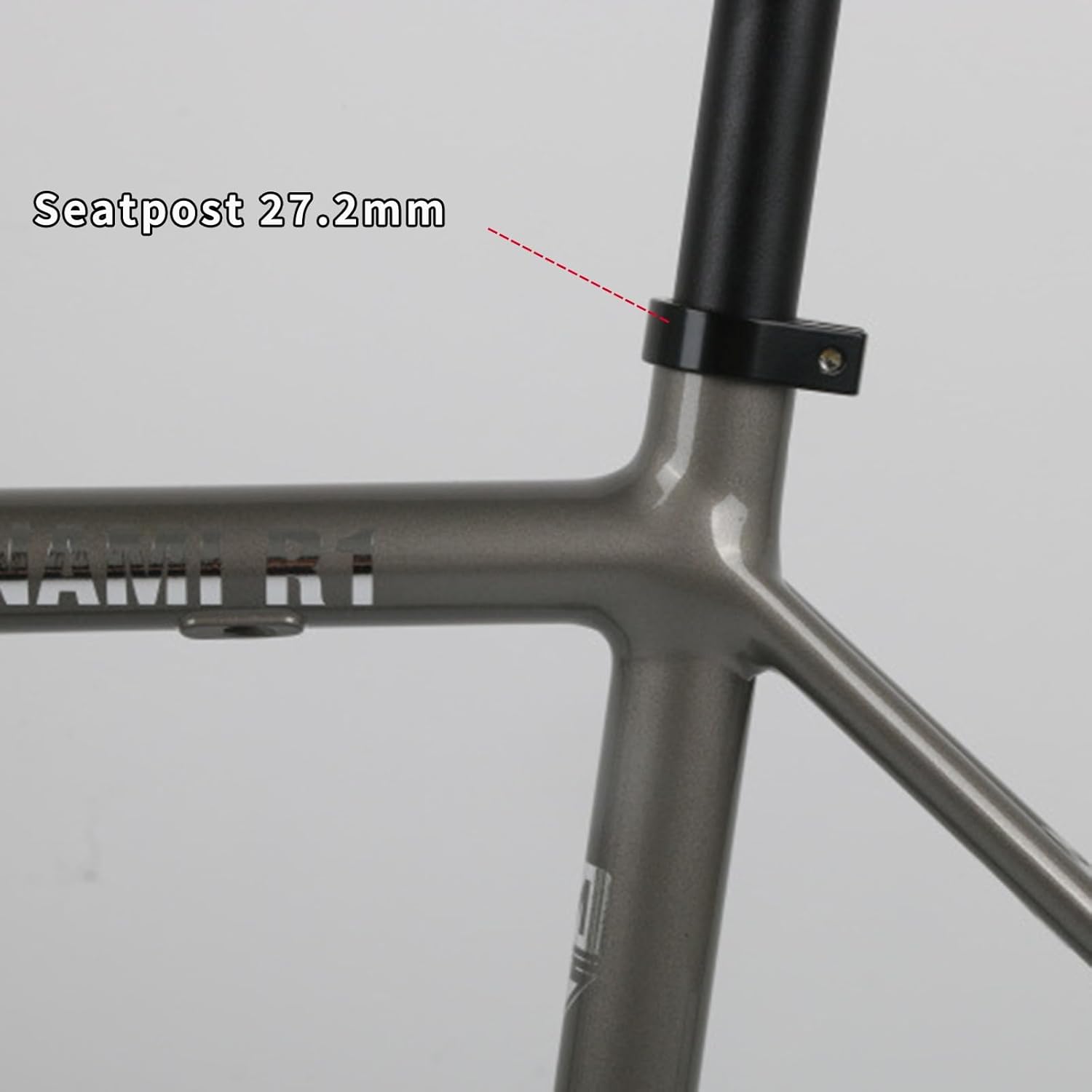 700C Road Bike Frameset C/Rim Brake Aluminum Alloy Frame 44/47/50/53/56cm QR Frames 100/130MM Semi-Internal Routin