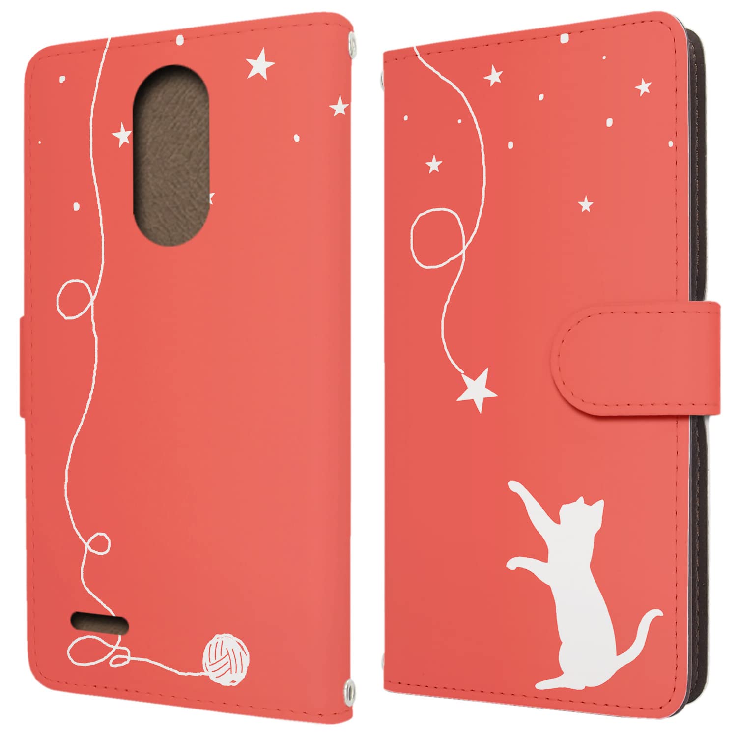 Amazon.co.jp: LG it LGV36 ケース 手帳型 スマホケース レザー製