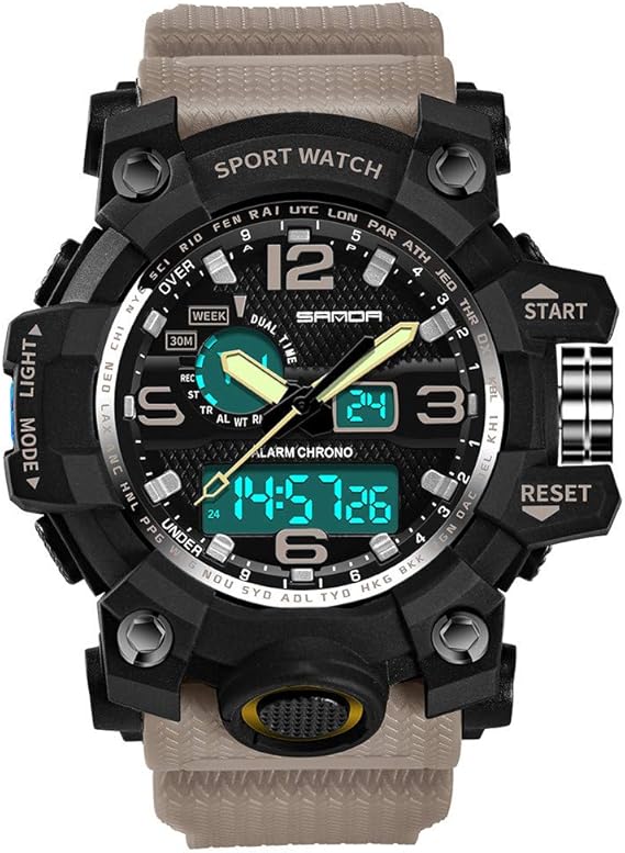 Amazon 腕時計 メンズ レディース ウォッチ スポーツウォッチ アウトドア 防水 人気 高級感 気質 魅力 おしゃれ 多機能 ファッション カジュアル 旅行 バレンタインデー 大学生 卒業式 成人式 安い プレゼント メンズ腕時計 腕時計 通販