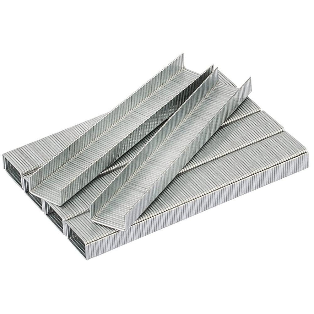 Draper Blue 13959 Steel Staples Box Of Cable Or Wiring Staple Gun, 6Mm, 1Cm X 1Cm X 1Cm, Pack Of 1000