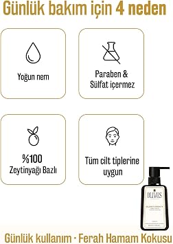 Olivos Natural Olive Oil Liquid Soap - Moisturizing and Nourishing, Ideal for Sensitive Skin, 450ml | Deep Cleansing and Intensive Moisturizing (4X500 ML, Goat Milk)