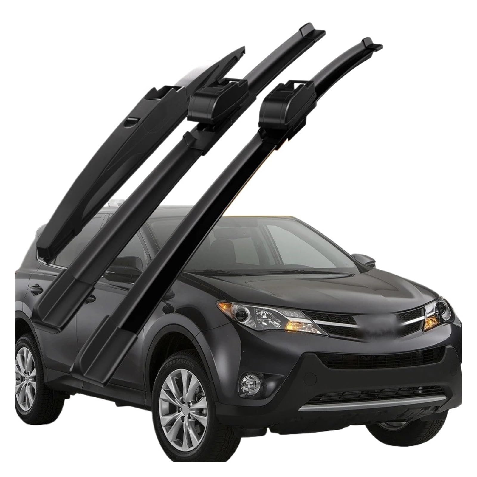 Limpia Parabrisas Para Toyota Para RAV4 XA40 2013-2018 Juego De Limpiaparabrisas Delanteros Traseros Accesorios Limpiaparabrisas Escobillas Limpiaparabrisas