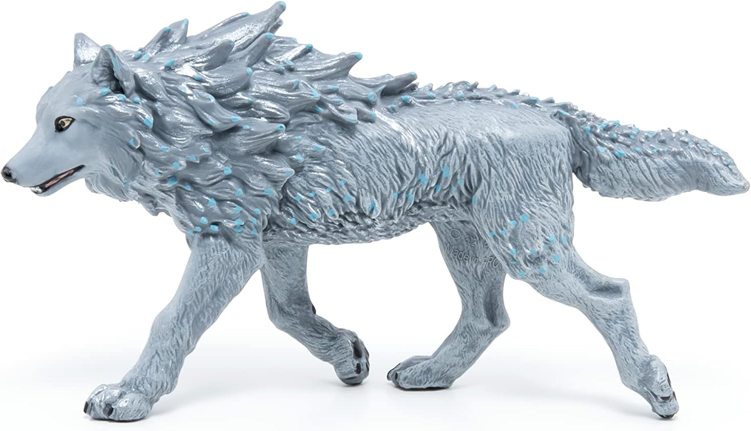 Papo - Realistic Ice Wolf Figure - Ages 3+ - Fantasy & Medieval Collection - Creative Play Winter World - Gift Idea Toy for Girls and Boys