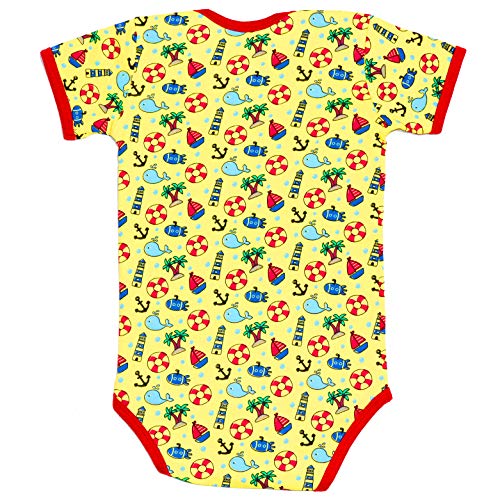 Image of Real Basics Baby Cotton Romper /Babysuit /Onesies /Jumpsuit /Playsuit for Boys and Girls /sleeveless /All Over Printed /Multicolor(0-24 Months) Pack of 3
