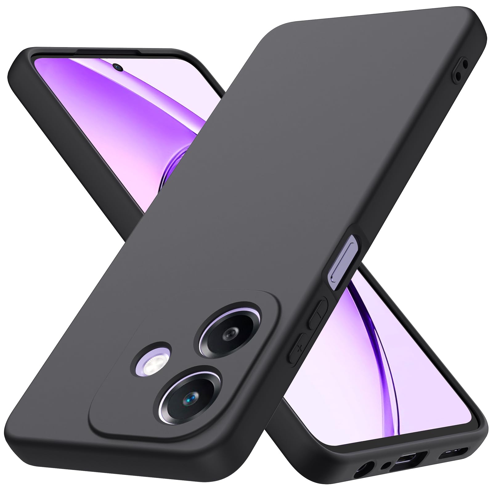 PELLICOLA IN VETRO TEMPERATO CURVO PER OPPO A73 5G VETRINO DI PROTEZIONE A 73 9D - Foto 4