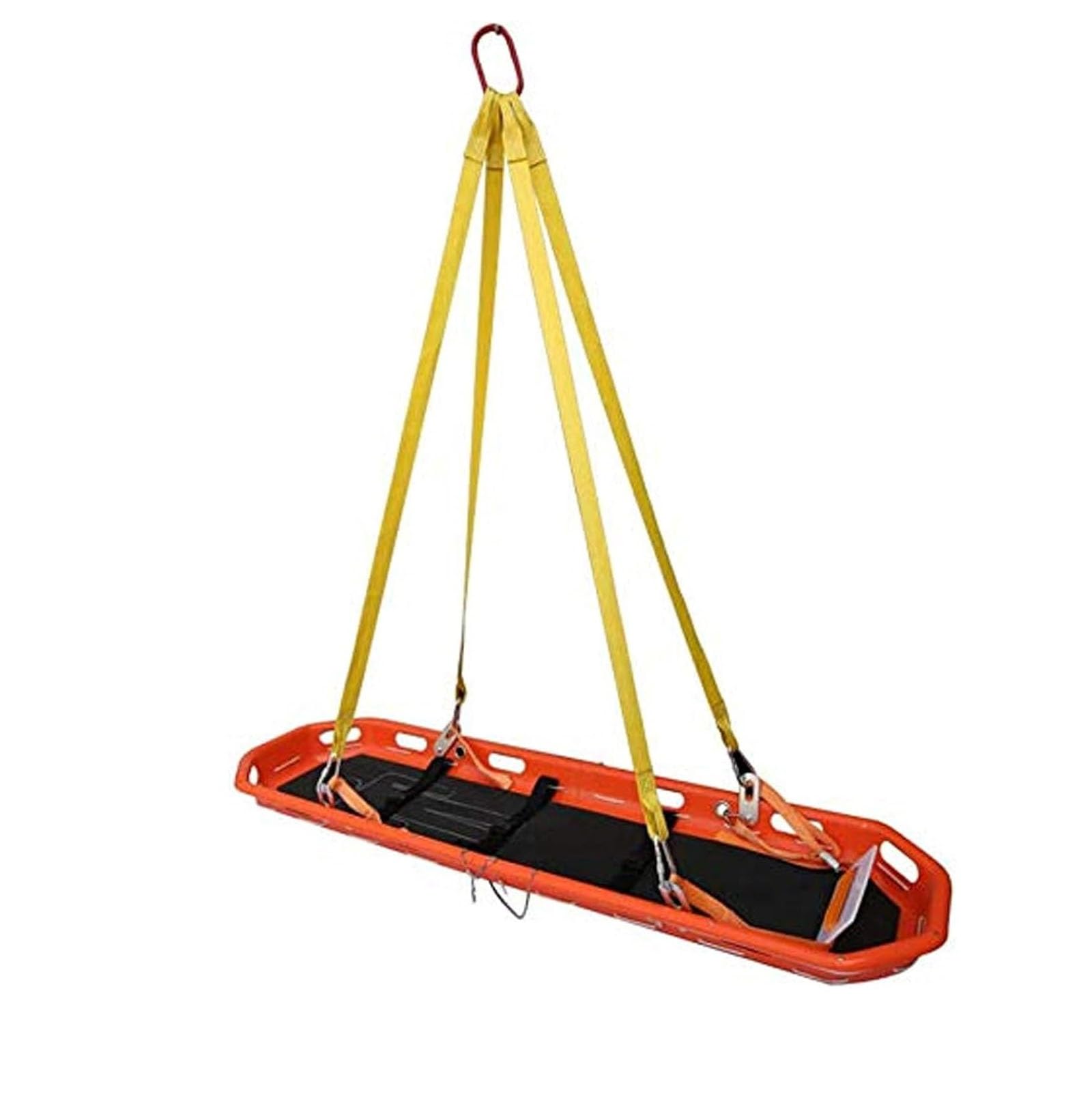 Brancard d'urgence multifonctionnel détachable pour hélicoptère pliant Brancard de transfert de patient Planche dorsale pour hôpital à domicile Transfert d'animaux Mer sauvage Premiers soins Sauvetage
