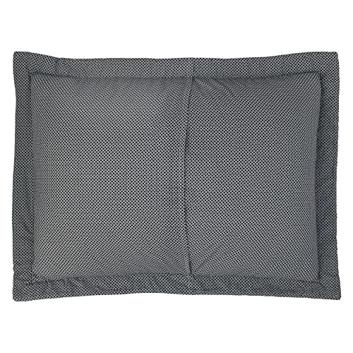 Image of Laura Ashley - King Quilt Set, Soft Cotton Bedding with Reversible Design, Medium Weight for Year Round Use, 3 Piece Bed Set with Matching Pillowcases (Amberley Black /White)