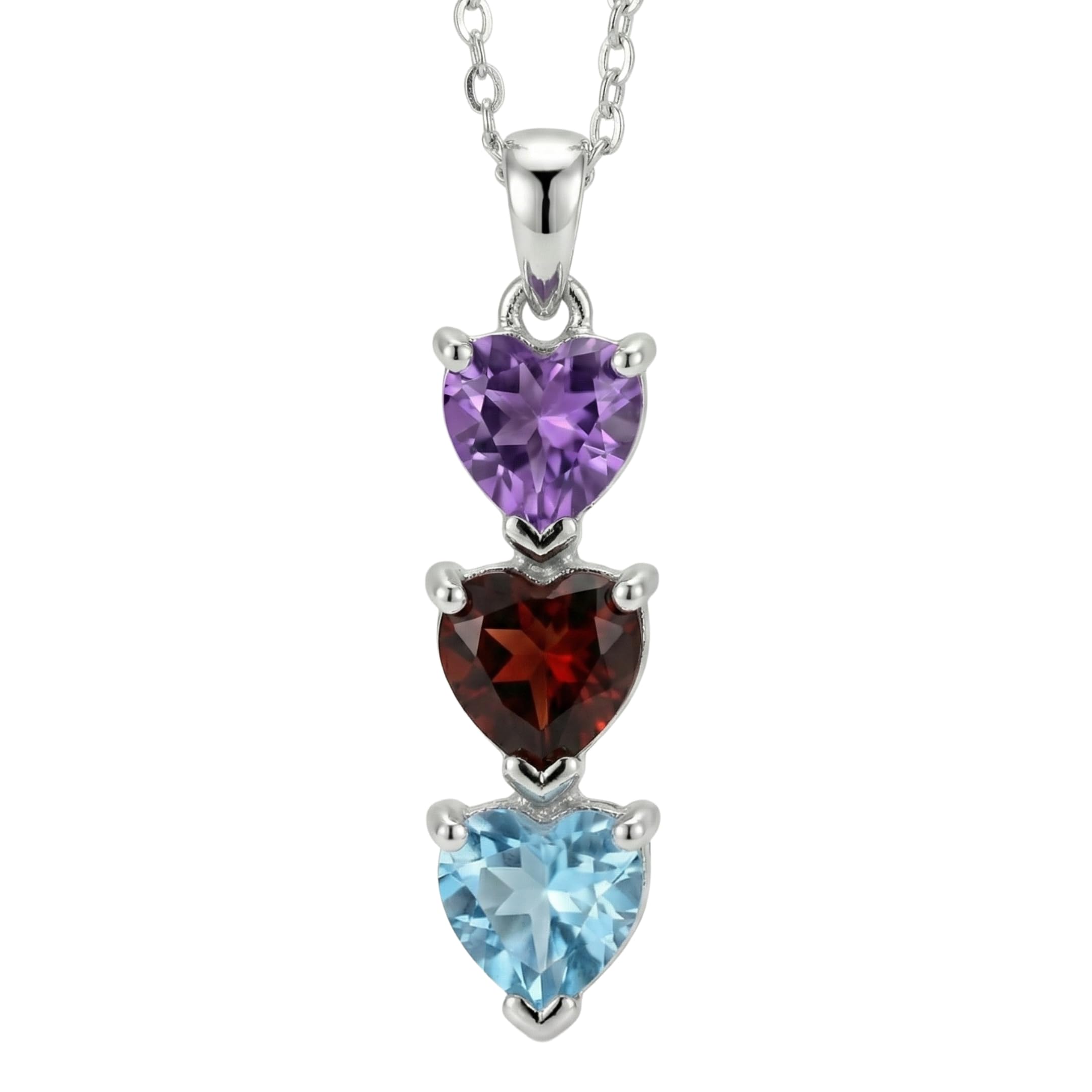 PaulaMax Custom Birthstone Necklace for Women