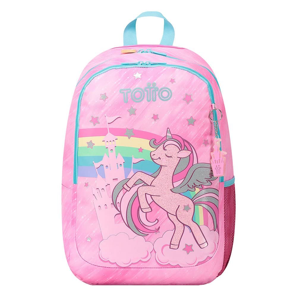 TOTTO Mochila escolar grande de fantasía y unicornio - Fantasy TAMAÑO ESTÁNDAR