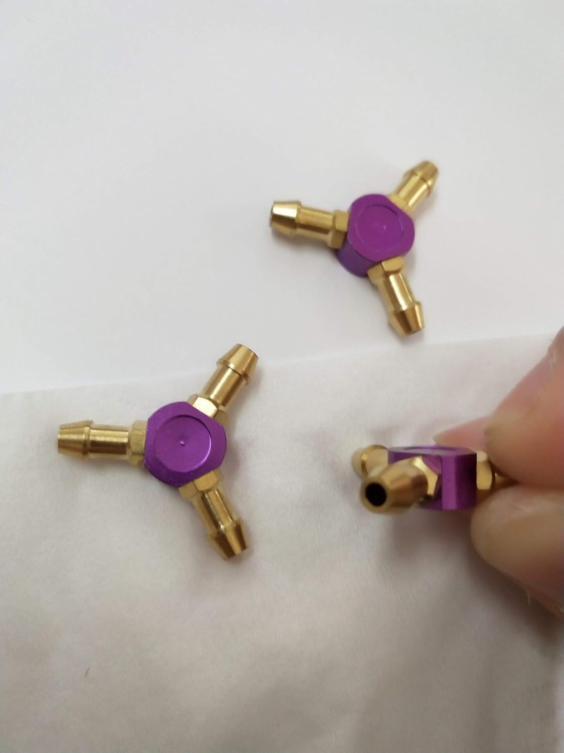 3Pcs Trigeminal Water Nipples / Outlets RC Boat - RC Boat - Kids, Little Kids - Hobby RC Boats - Includes 3 Water Nipples/Outlets