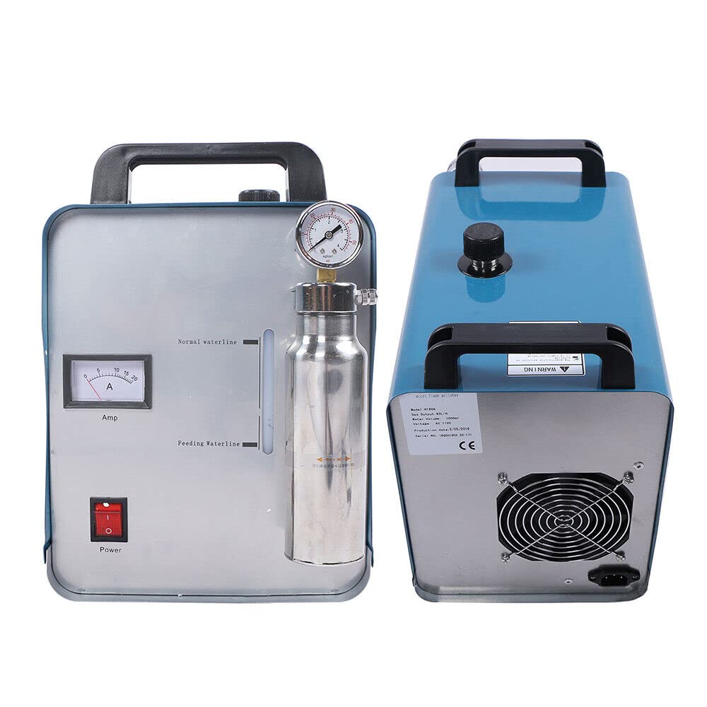 Pulidor Acrílico, 400w H180 95l Generador De Oxígeno-Hidrógeno, Generador De Llama De Gas, 30ml/H Portátil Pulidora, Pulido De Materiales Acrílicos
