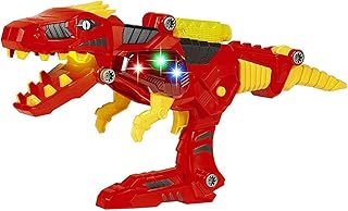 KidPlay T-Rex Battle Bot Dino Toy Dinosaur Blaster Space Gun