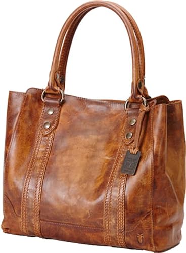 FRYE Melissa bolsa de piel Beige, Carbon, Cognac, Dark Brown, Caqui, Pergamino