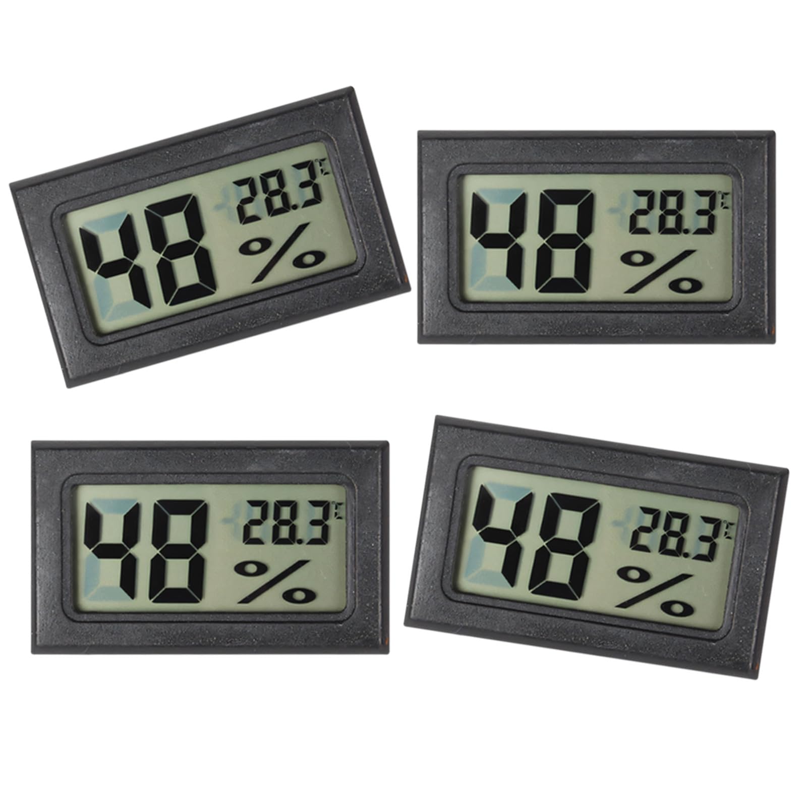 Reliably Embedded Digital Temperature Meter Humidness Sensors with Large Readable Display for Indoor Environment Control Embedded Digital Temperature Meter