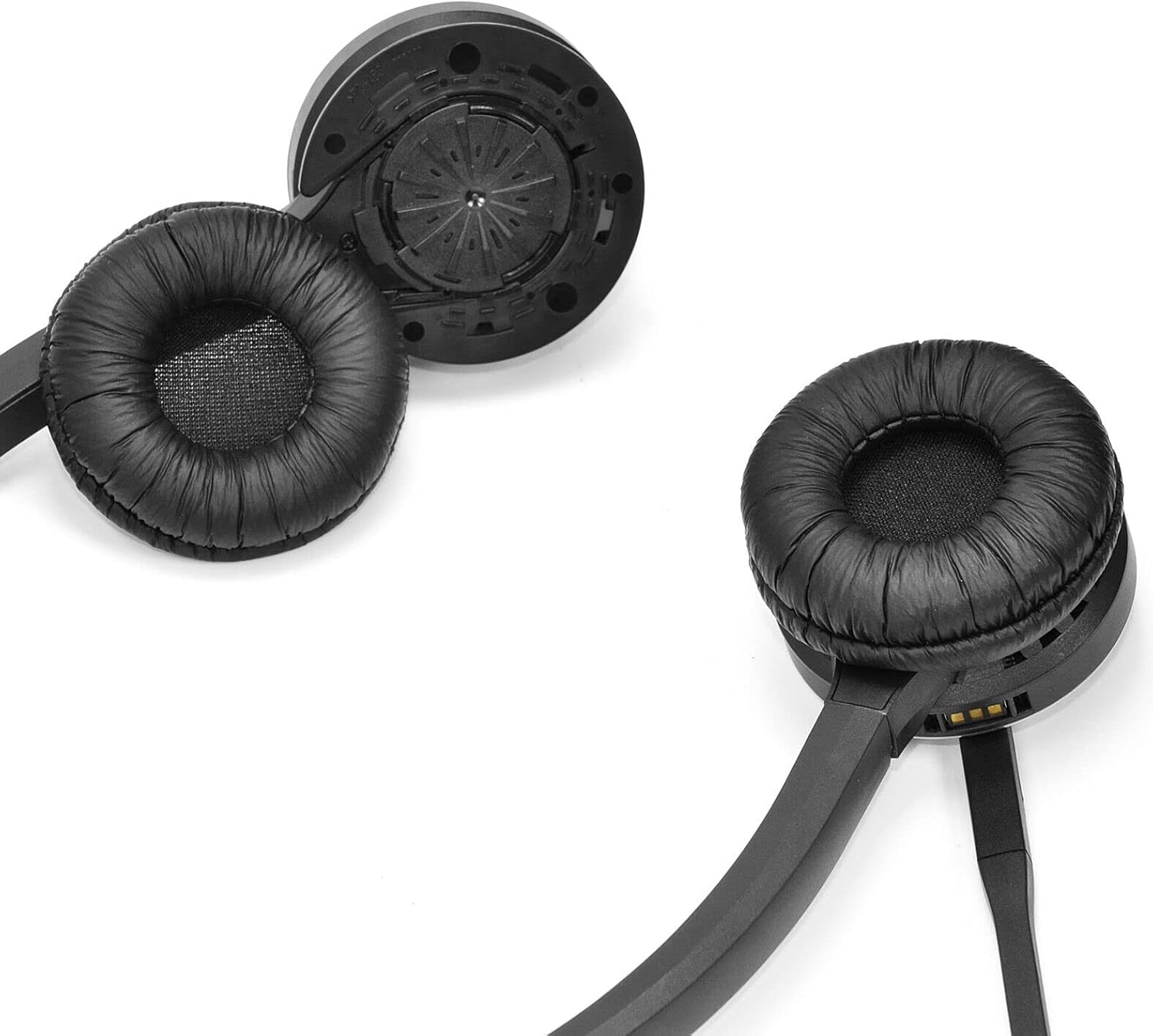 Palumma Replacement Earpad Cushion Cover Compatible with Jabra PRO 920 930 935 9450 9460 9465 9470 Headset Ear Cushion Repair Parts(5 Pair), Black