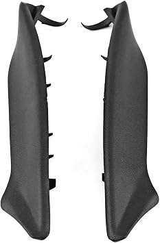 2pcs Windshield Wiper Cowls with 2 Retainers, Plastic End Windshield Wiper Cowl Cover For 20042008 LT 20062008, car care,beauty care