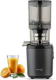 AUTO6 Gunmetal Black Hands-Free Cold Press Whole Slow Juicer, Automatic Fruit Cutting Technology, Patented JMCS Technology (10% More Juice), 12Yr Motor Warranty, Best Fruit & Vegetable Juicer
