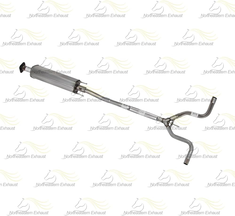 Exhaust Resonator Y Pipe Compatible with Nissan Altima 2009-2012 3.5L | Stainless Steel | Northeastern Exhaust | Free Gasket, Clamps, Hangers, and Bolt Kit Included | Direct-Fit Replacement