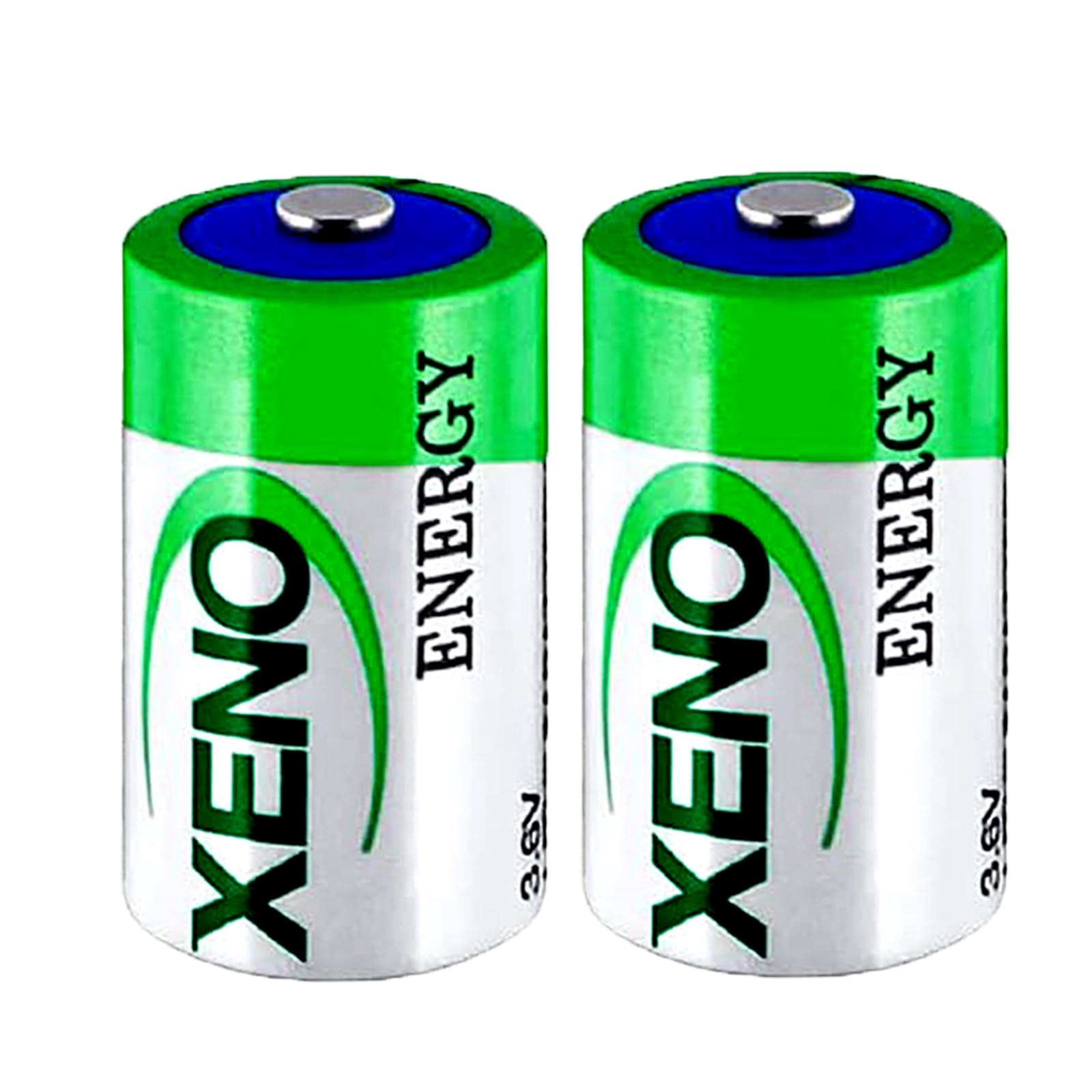 ?2-Pack XL-205F D Std 3.6v Lithium Thionyl Chloride Battery for Xeno Energy XL-205F Battery (19000MAH)