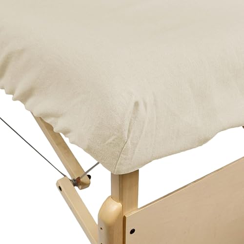 Miniatura 2 de Body Linen Comfort - Juego de 10 sábanas bajeras de franela de lujo para mesa de masaje, sábanas de mesa de terapia 100% algodón de primera calidad.