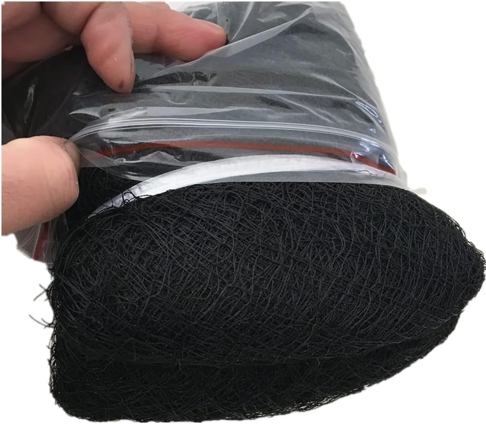 Deep Pockets Nylon 110/2D Wind System 15mm Mesh Size Bird Mist Net Bird Capture Net Orchard Garden Airport Bird Netting (15x3 M)