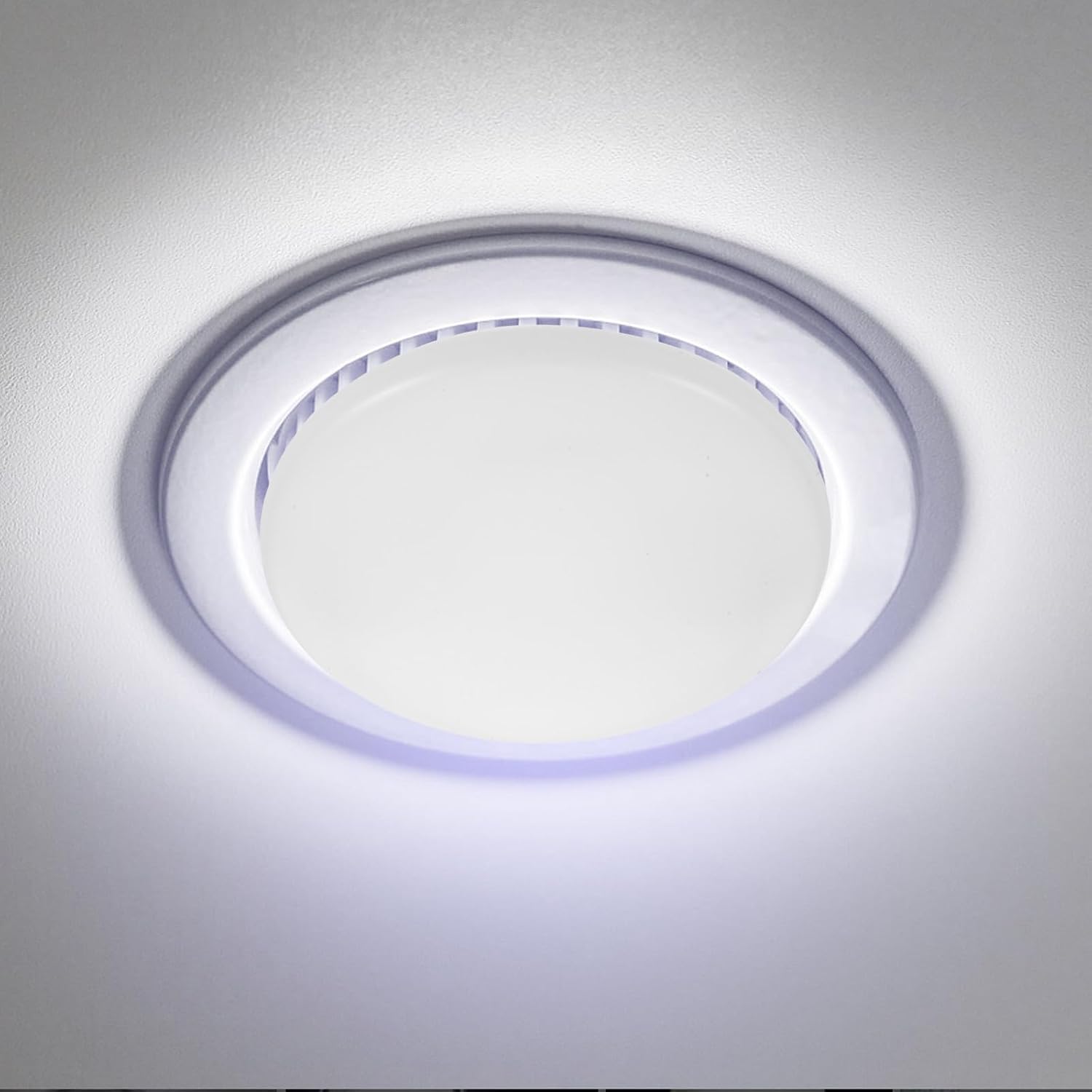 2pcs Ceiling Fan Globe Replacement, Mushroom Shade Replacement Acrylic Pendant Light Cover for Bathroom Kitchen Lighting Accessories (7 Inch Fitter)