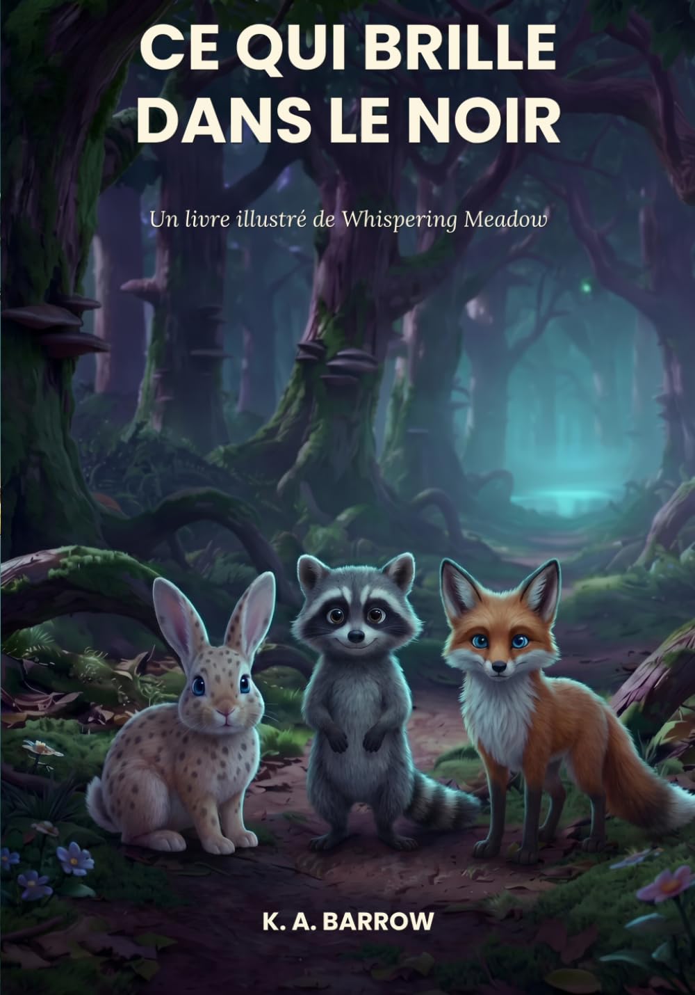 Ce qui brille dans le noir: Un livre illustré de Whispering Meadow