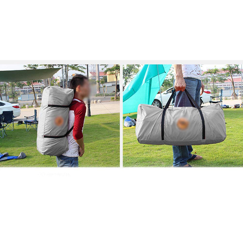 Tienda de campaña familiar de lujo para 5 a 8 personas, resistente al agua de 3000 mm de alto, con sala de estar y dormir separada, fácil de colocar, equipo de camping perfecto para aventuras al aire