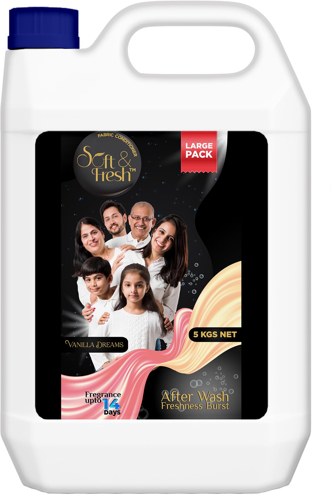 Soft & Fresh Vanilla Dreams 5L Fabric Conditioner Softener - for Laundry/Large Family Pack (B0BQR7PCMK) Amazon Price History, Amazon Price Tracker