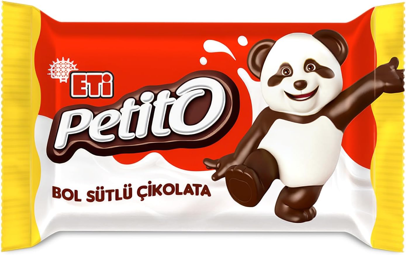 Eti Petito Klasik Bol Sütlü Çikolata 8 g x 48 Adet