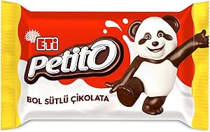 Eti Petito Klasik Bol Sütlü Çikolata 8 g x 48 Adet