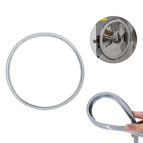 Miniatura 2 de Anillo de sellado de goma para esterilizador de autoclave de 10.82 x 9.64 pulgadas (10.8 in*9.6 in)