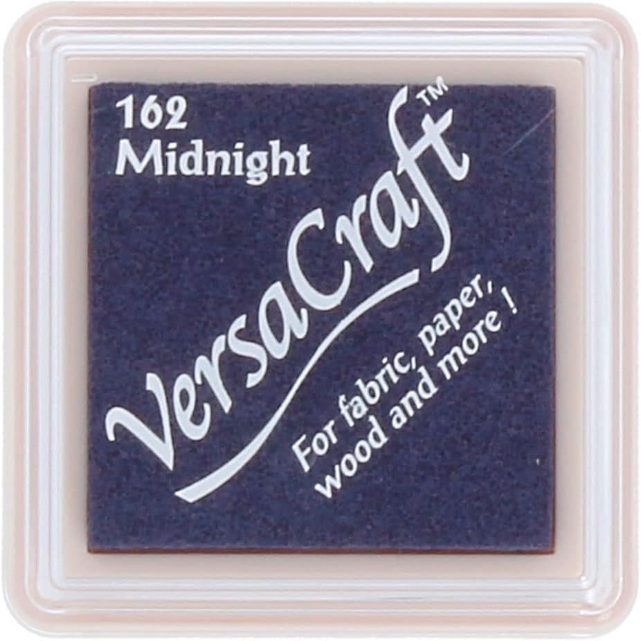Versacraft Small Cube Fabric Ink Pad-Midnight, Blue, 25 x 25 millimeters