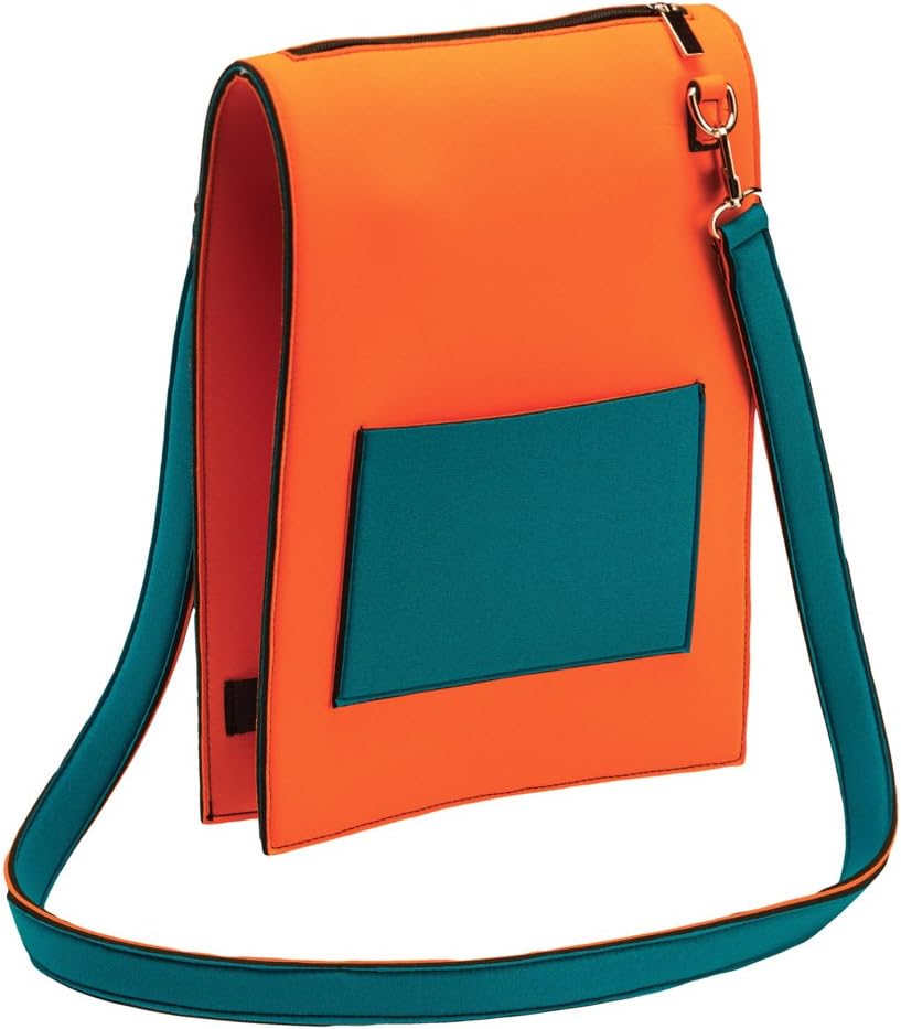 Nf Trendy Universal Saddle Bags Fluo Orange/Turquoise