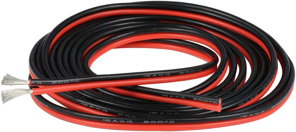 16 AWG Parallel silicone wire 5ft
