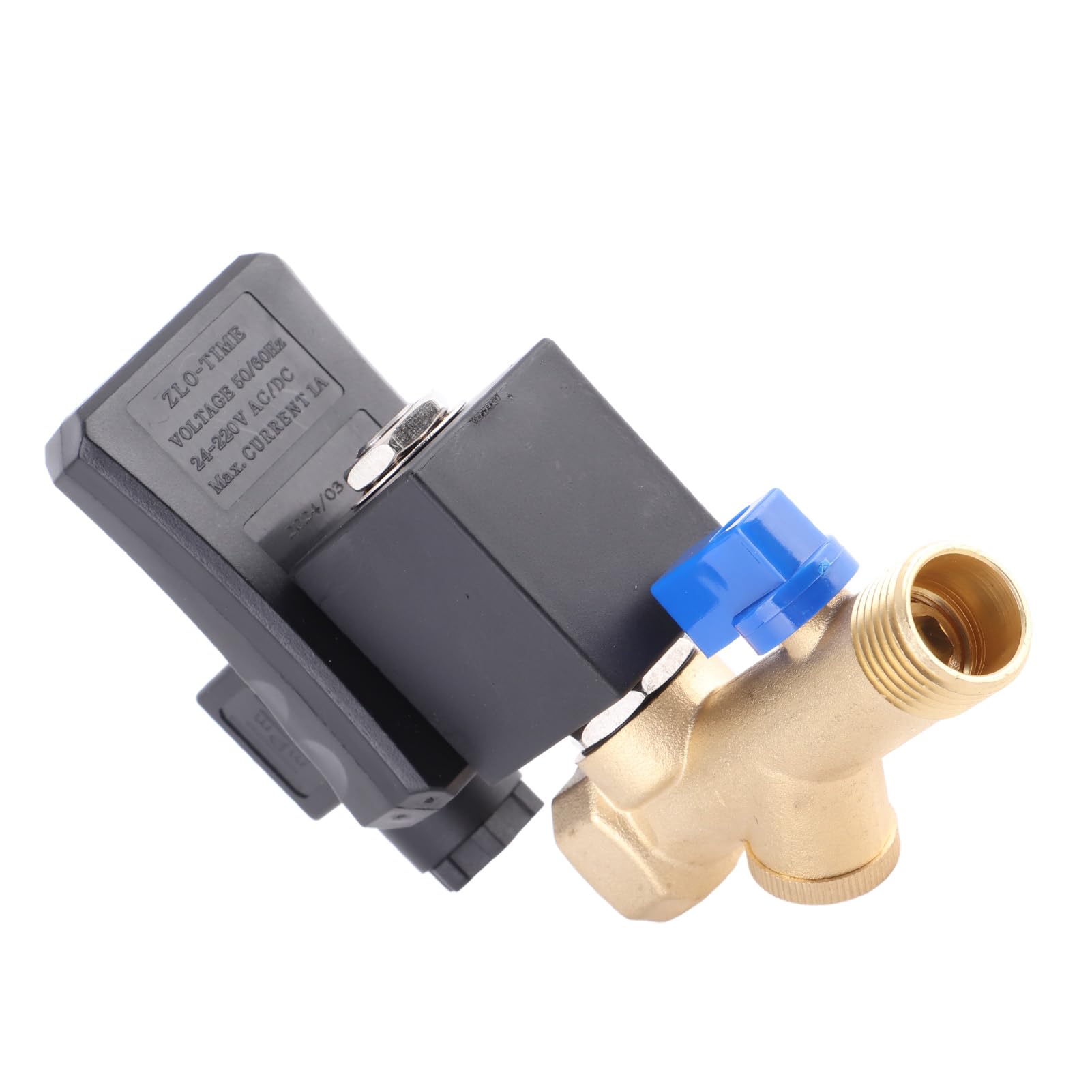 Válvula de drenaje electrónica automática temporizada G1/2 DN15 for gestión condensado compresor aire, 230 V CA/110 CA