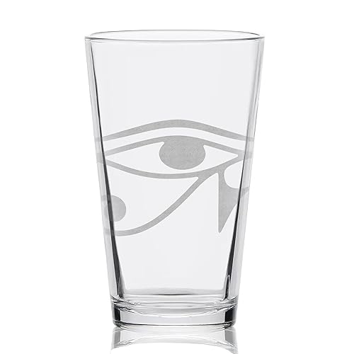 Miniatura 9 de EGYPTIAN HIEROGLYPHICS Engraved Pint Glass  Great Gift Idea for Students, Teachers, & Historians!