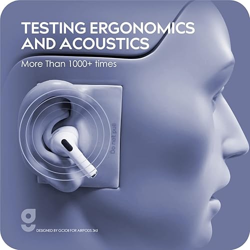 Miniatura 5 de Gcioii 3 pares de fundas para AirPods 3 ganchos para las orejas bolsa de almacenamiento añadida cubiertas antideslizantes para los oídos, puntas de