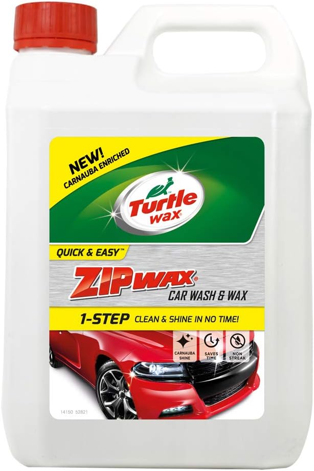Turtle Wax 52821 Zip Wax Super Concentrated Car Wash
