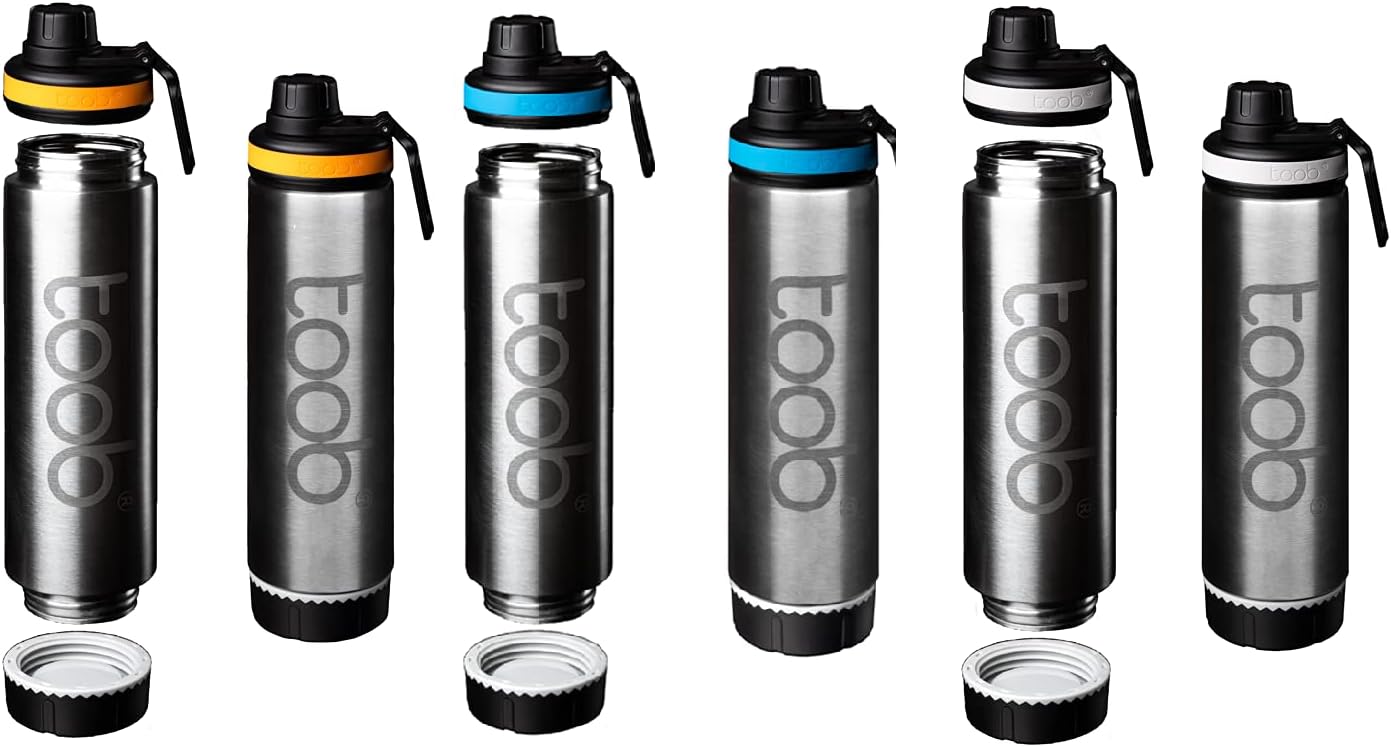 toob 25oz Open Ended Water Bottle (Gray)
